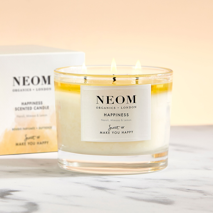 NEOM Happiness Scented Candle 3 Wicks 420G image 4