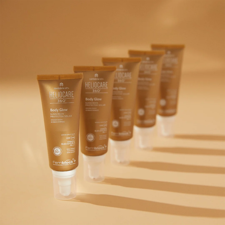 Heliocare 360 Body Glow Spf50+ 100ml image 7