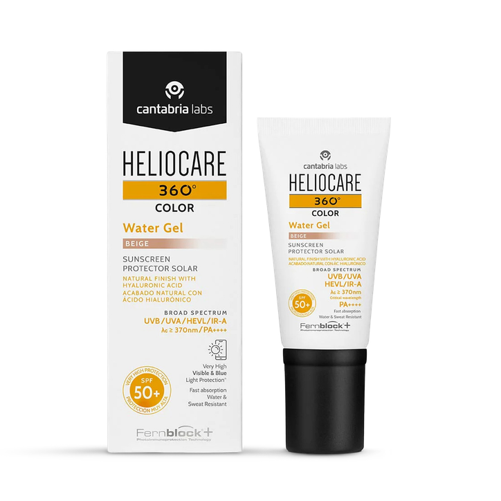 Heliocare 360 Water Colour Gel Beige Spf50+ 50ml image 1