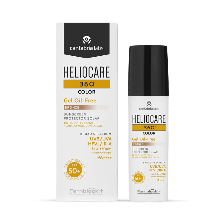 Heliocare 360 Colour Gel Oil Free Spf 50 - Bronze 50ml image 1