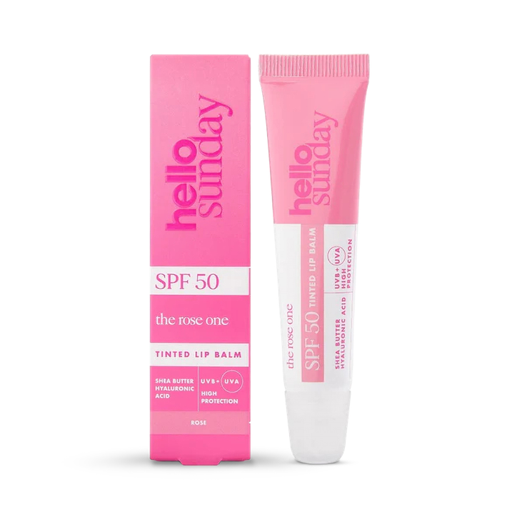 Hello Sunday The Rose One - Tinted Lip Balm Spf50 15ml