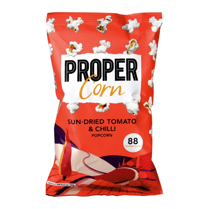 Propercorn Fiery Worcester & SunDried Tomato Sauce Popcorn Worcester