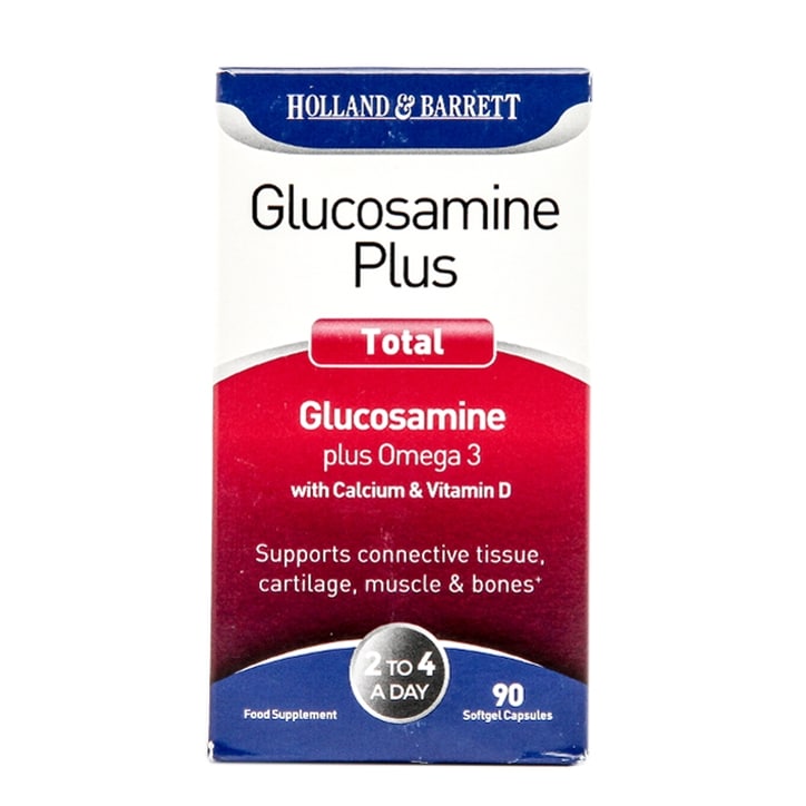 Holland & Barrett Glucosamine Plus Total 90 Softgel Capsules-1