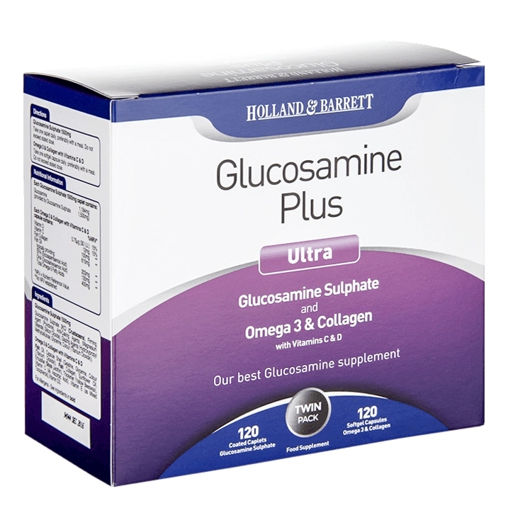 Holland & Barrett Glucosamine Plus Ultra 240 Capsules-1