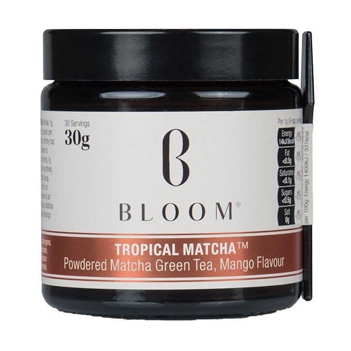 Bloom Tropical Matcha Green Tea Powder 30g image 1