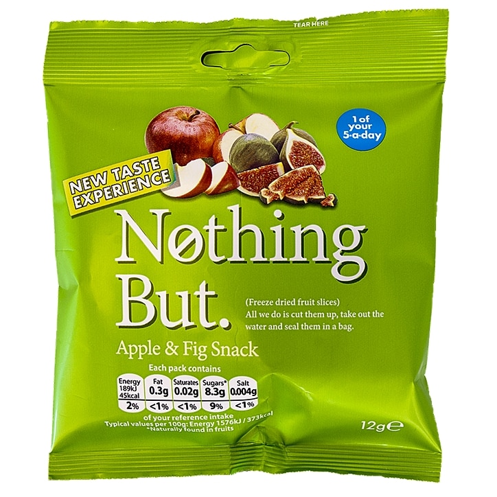 Nothing But Apple & Fig Snack 12g image 1