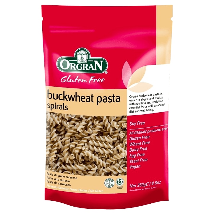 Orgran Gluten Free Buckwheat Pasta Spirals 250g-1
