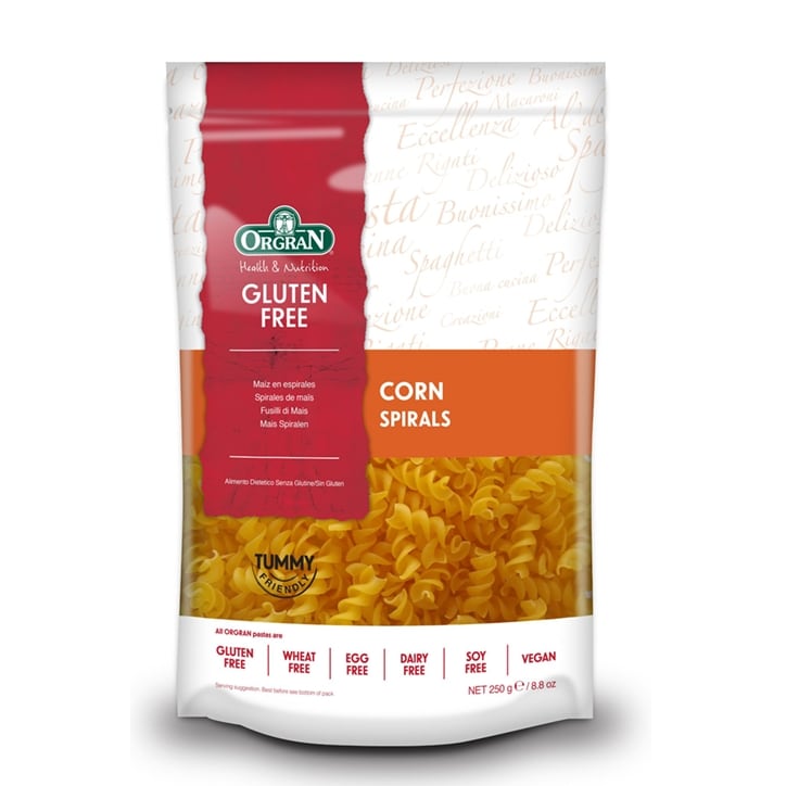 Orgran Gluten Free Corn Spirals 250g image 1