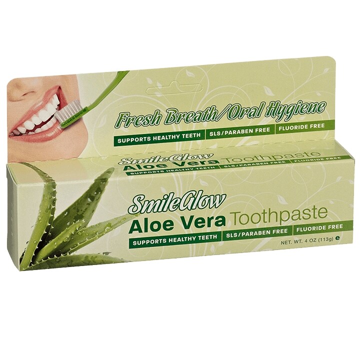 Holland & Barrett SmileGlow Aloe Vera Toothpaste-1