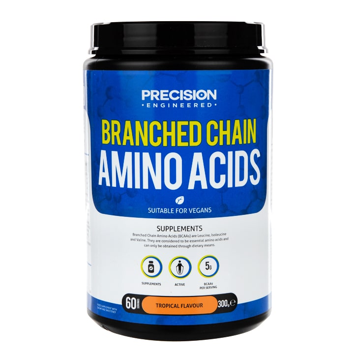 Precision Engineered Branched Chain Amino Acids Powder Tropical 300g image 1