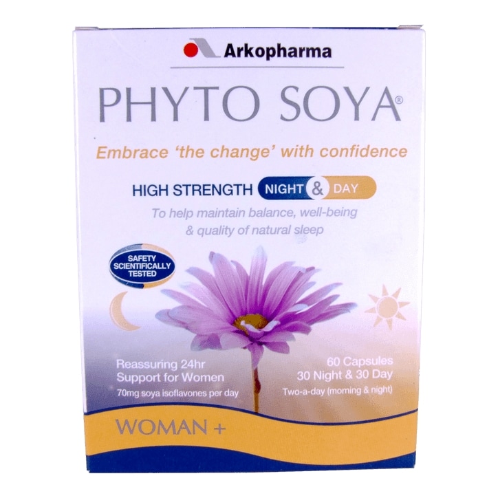 Arkopharma Phyto Soya High Strength Night & Day 60 Capsules-1