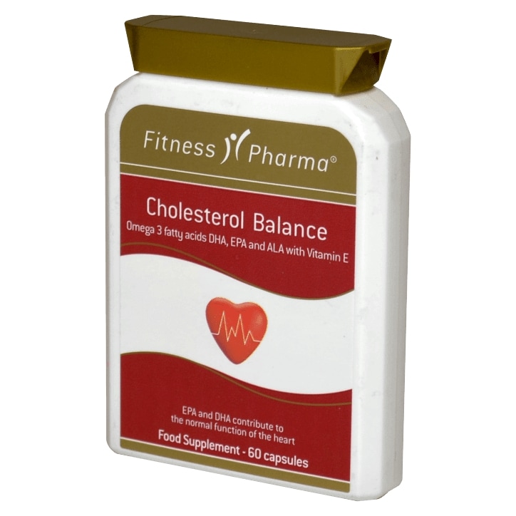 Fitness Pharma Cholesterol Balance 60 Capsules-1