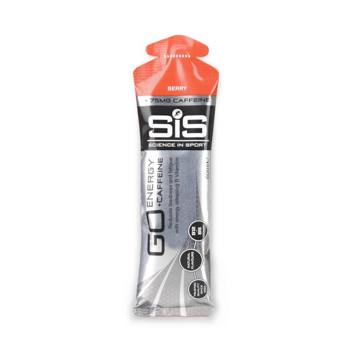 SiS GO Energy + Caffeine Gel Berry 60ml image 1