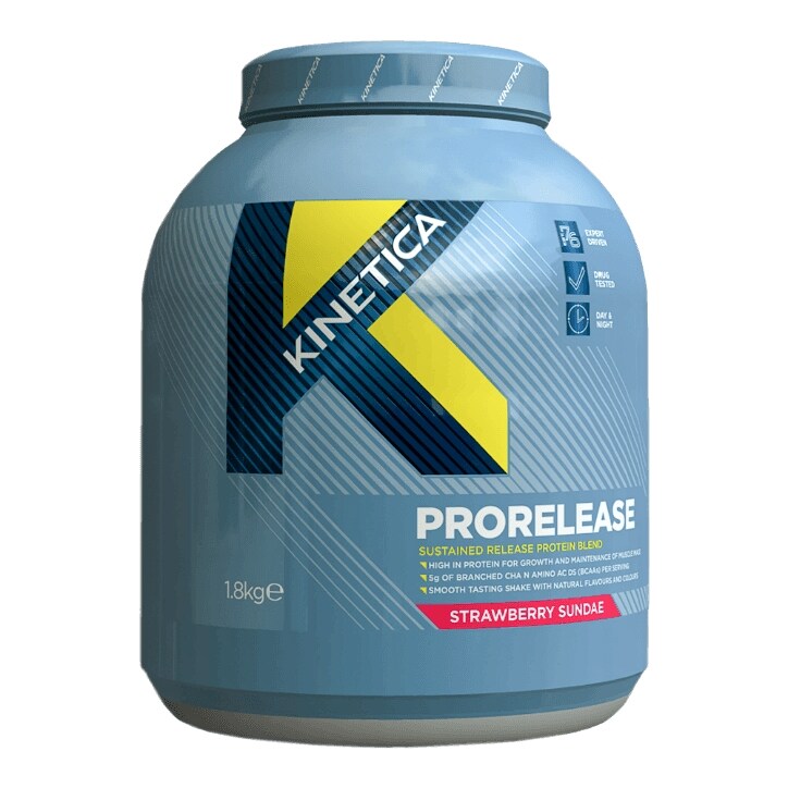 Kinetica Prorelease Powder Strawberry Sundae 1.8kg image 1