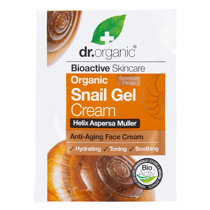 Dr Organic Snail Gel Sachet-1