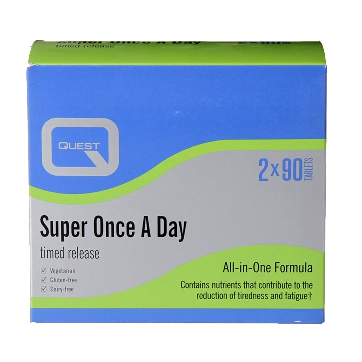 Quest Super Once A Day Timed Release 180 Tablets image 1