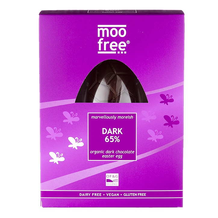 Moo Free 65% Dark Chocolate Egg 160g