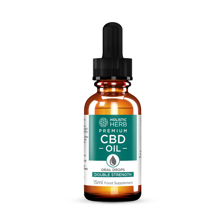 Holistic Herb Premium CBD Oil Double Strength 15ml image 1