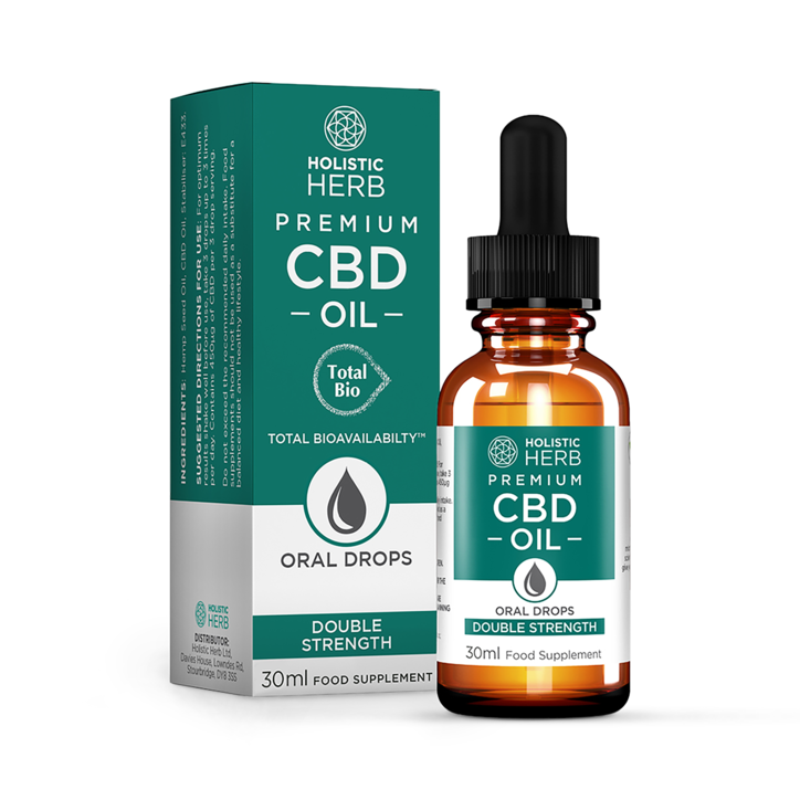 Holistic Herb Premium CBD Oil Double Strength 30ml image 1