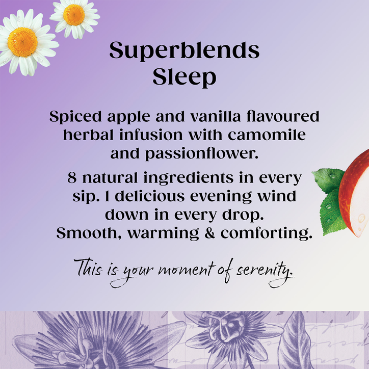 Twinings Superblends Sleep Spiced Apple & Vanilla 20 Tea Bags image 2