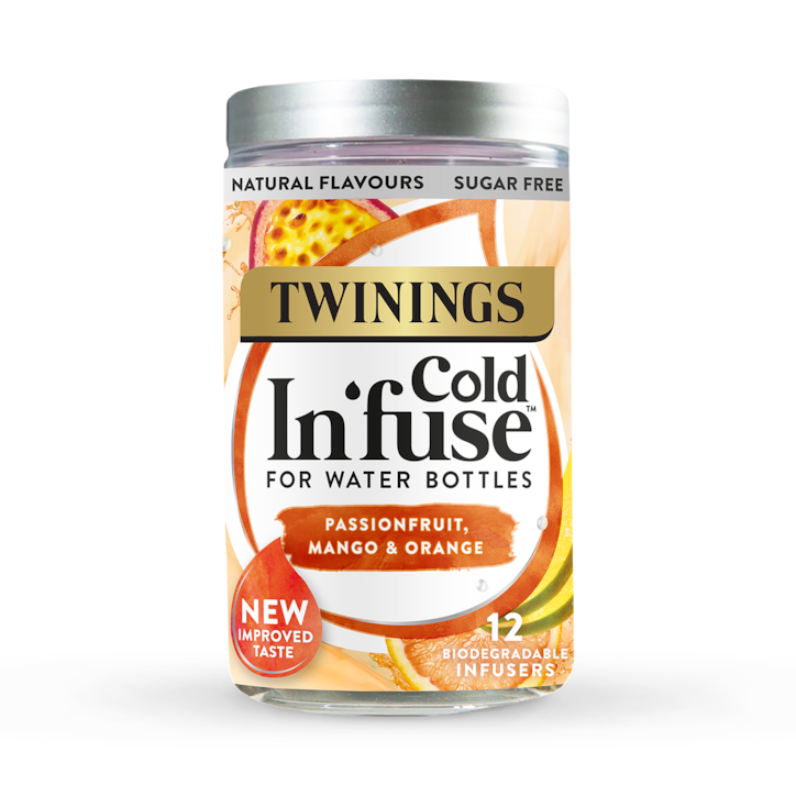 Twinings Cold In'Fuse Passionfruit, Mango & Orange 12 Infusers image 1