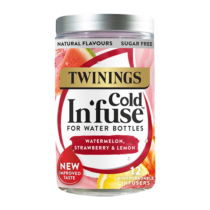Twinings Cold In’Fuse Watermelon, Strawberry & Lemon 12 Infusers