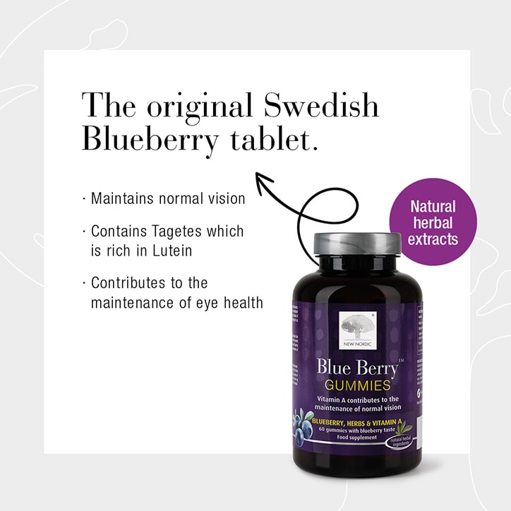 New Nordic Blue Berry 60 Gummies image 2
