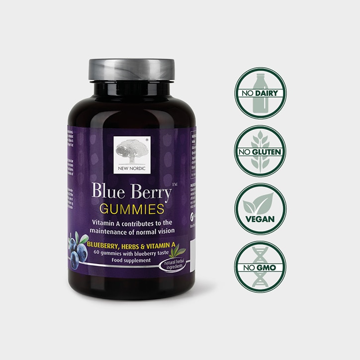 New Nordic Blue Berry 60 Gummies image 3