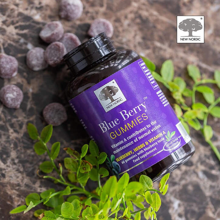 New Nordic Blue Berry 60 Gummies image 5
