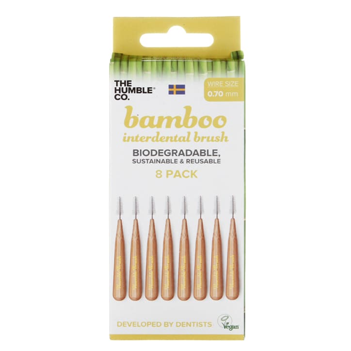 Humble Bamboo Interdental Brush 0.7mm pack of 8-1