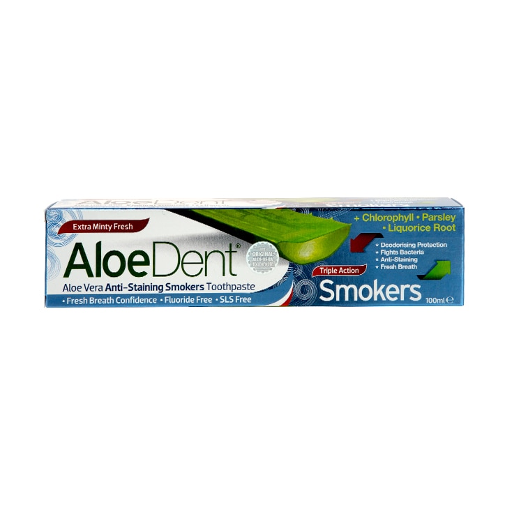 Aloe Dent Anti-Staining Smokers Toothpaste 100ml-1