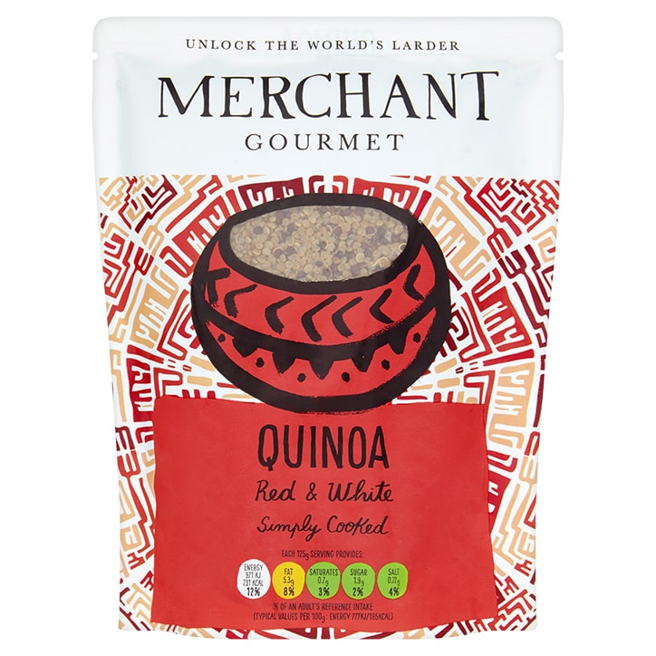 Merchant Gourmet Red & White Quinoa 250g image 1