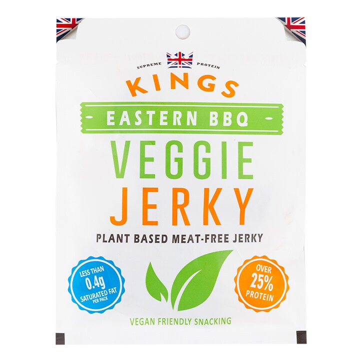 Kings Eastern BBQ Veggie Jerky 25g image 1
