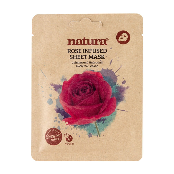 Natura Rose Infused Sheet Mask 22ml-1