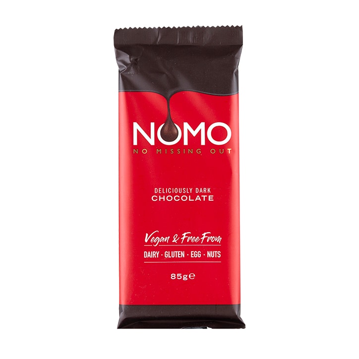 NOMO Vegan Dark Chocolate Bar 85g image 1