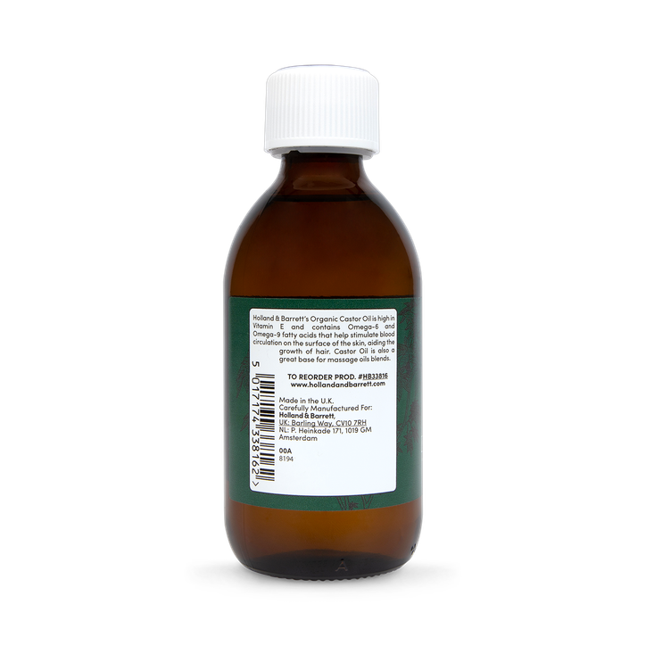 Holland & Barrett Cold-Pressed Castor Oil 250ml image 2