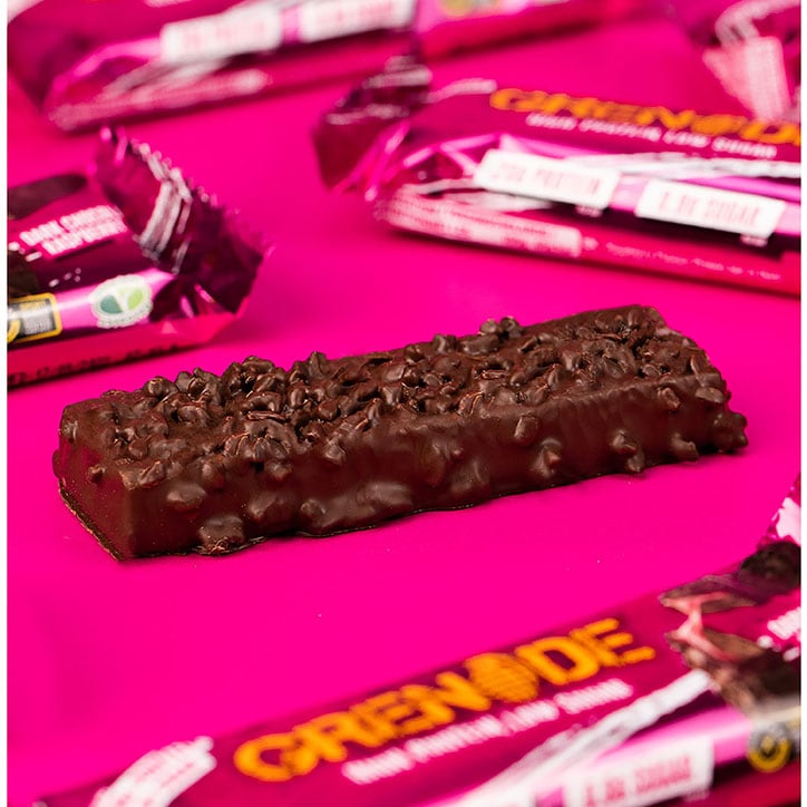 Grenade Dark Chocolate Raspberry Protein Bar 12 x 60g