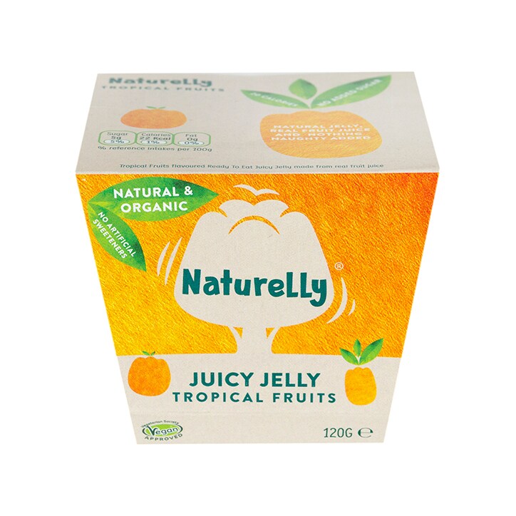 Naturelly Tropical Fruits Juicy Jelly Pot 120g image 1