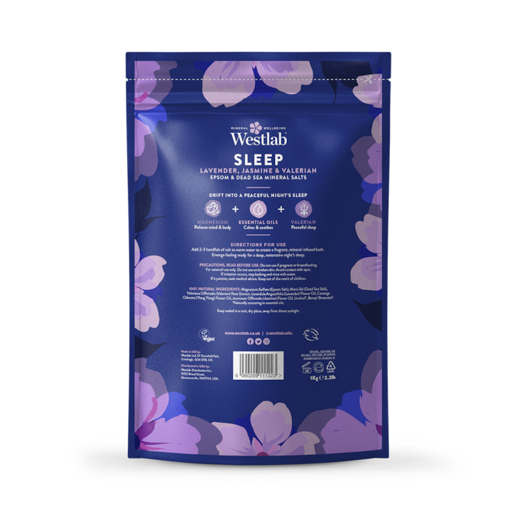 Westlab Sleep Bathing Salts 1kg image 2