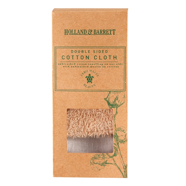 Holland & Barrett Double Sided Face Cloth image 2