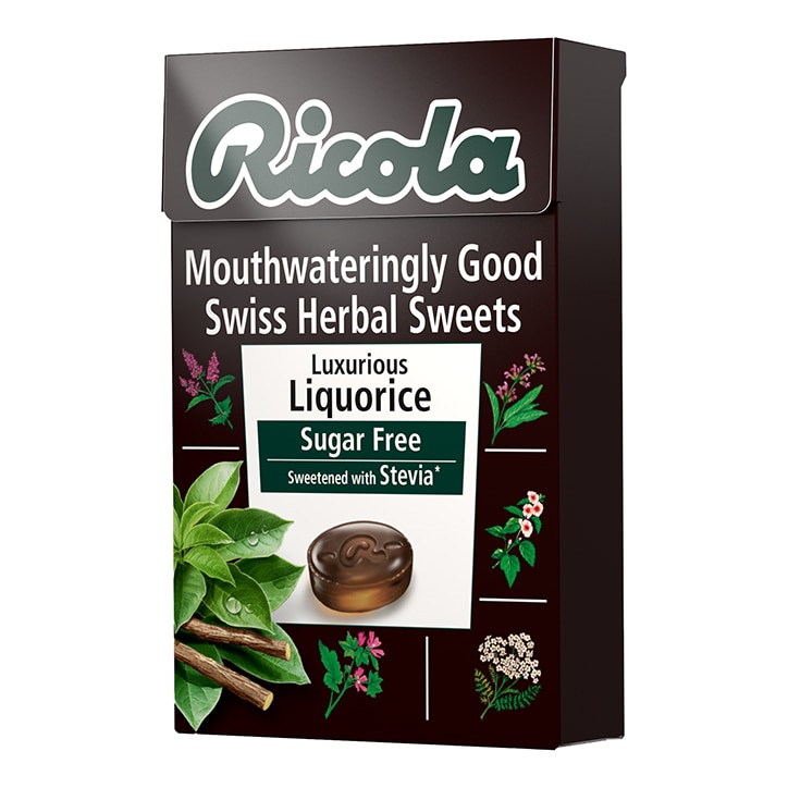 Ricola Liquorice Swiss Herbal Sweets 45g-1