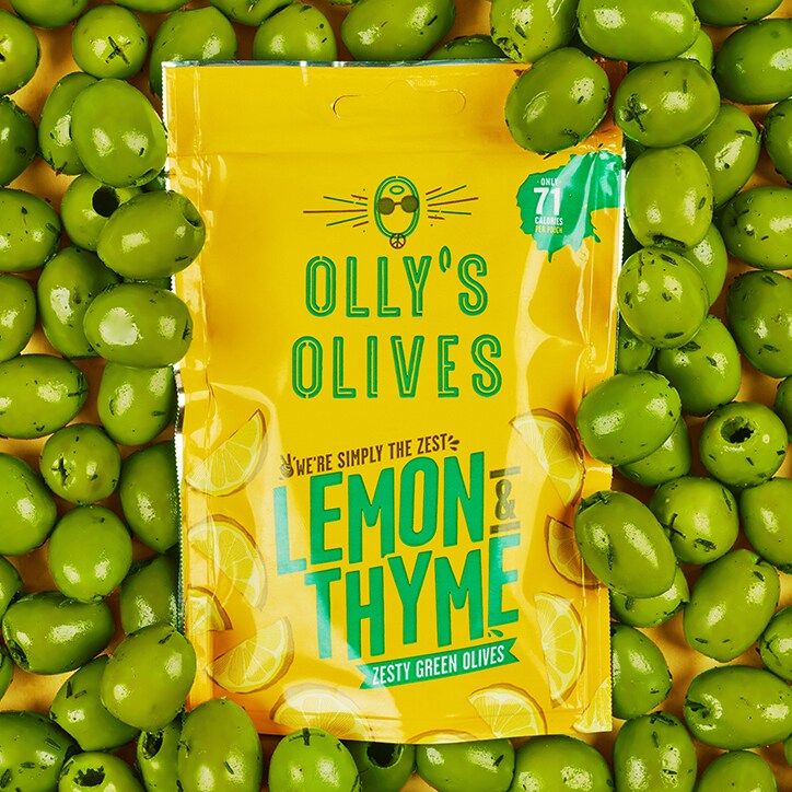 Olly's Olives Lemon & Thyme Olives 50g image 2