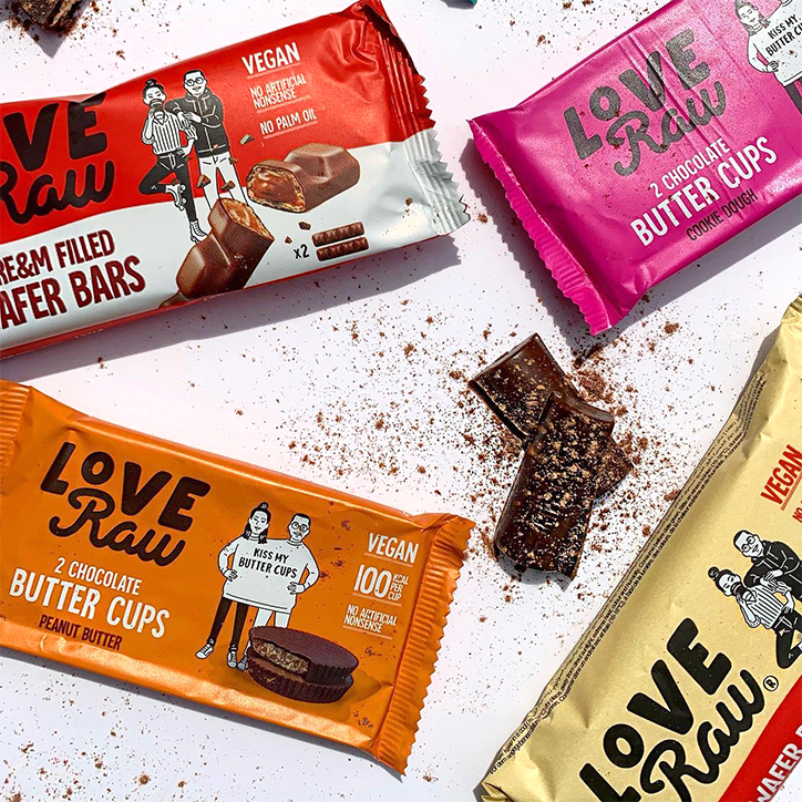 Love Raw Peanut Butter Cups 34g image 2