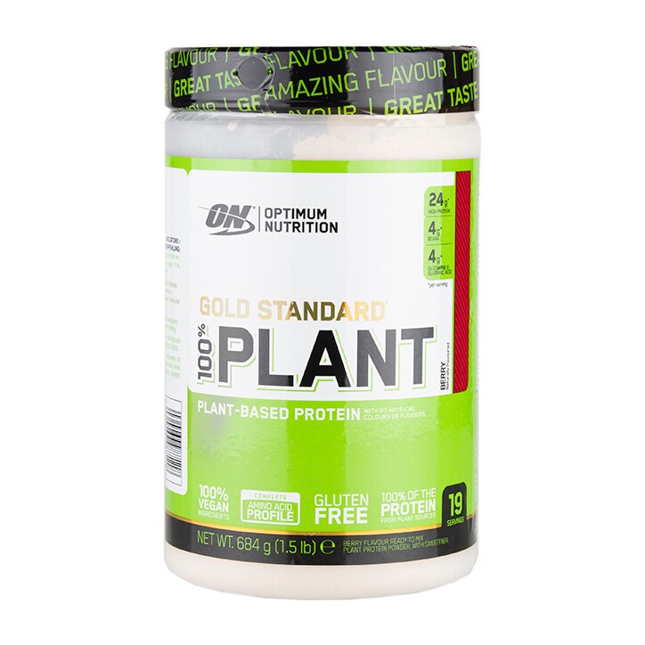 Optimum Nutrition Gold Standard 100% Plant Berry 684g image 1