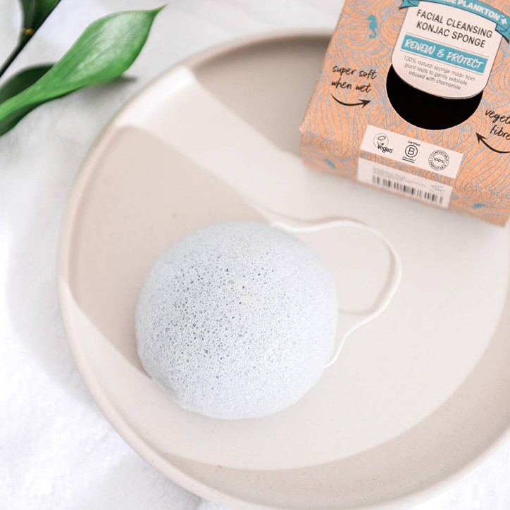 Beauty Kitchen The Sustainables Seahorse Plankton + Cleansing Konjac Sponge