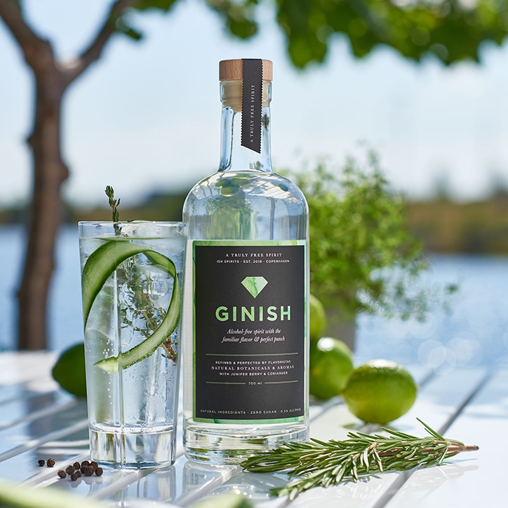 ISH Spirits Ginish 0.5% ABV 50cl image 2