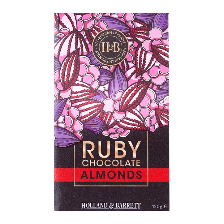 Holland & Barrett Ruby Chocolate Almonds 150g