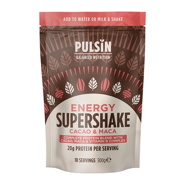 Pulsin Supershake Energy Cacao & Maca 300g