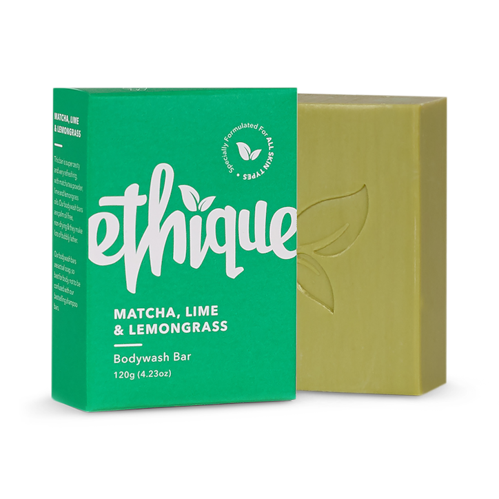 Ethique Matcha, Lime & Lemongrass Bodywash Bar 120g image 1