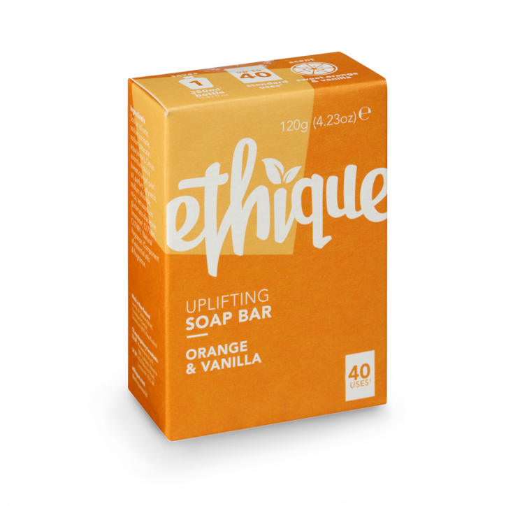 Ethique Sweet Orange & Vanilla Bodywash Bar 120g image 1